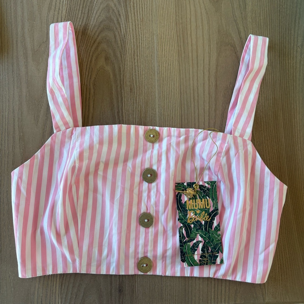Show Me Your MuMu x Barbie Crop Top (Medium) BNWT
